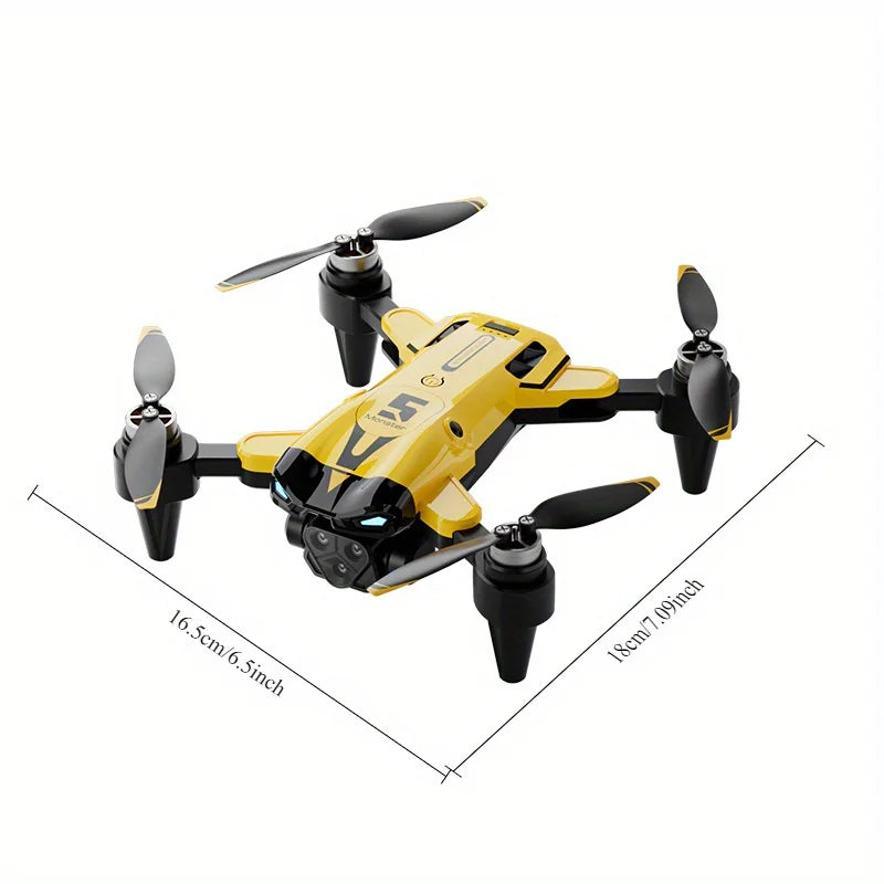 HD Aerial Drone 8K Camera Dual Lens Switch Horizontal Vertical Shooting Gesture Photo Video VR Glasses HDR Imaging App Control RC Drone