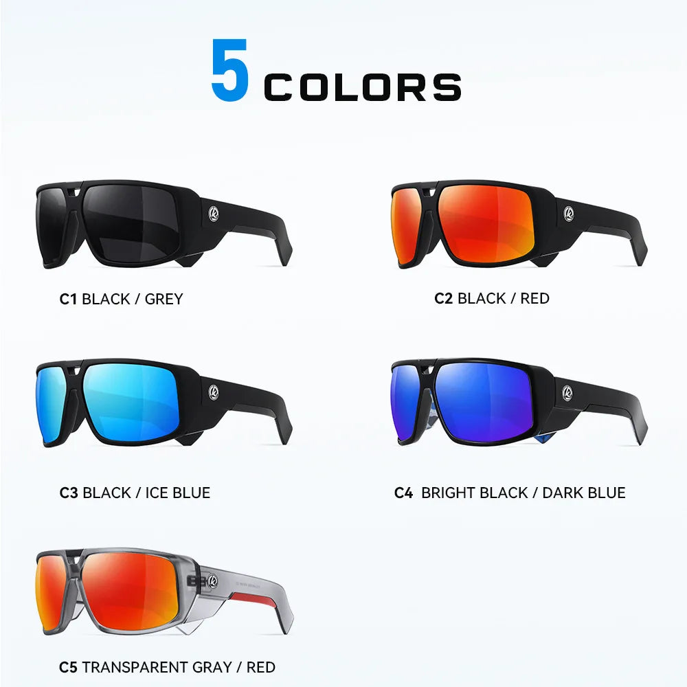 58mm-140mm New Large Frame Windproof Polarized Sunglasses Custom Myopia Astigmatism Prescription Sun Glasses -1.00