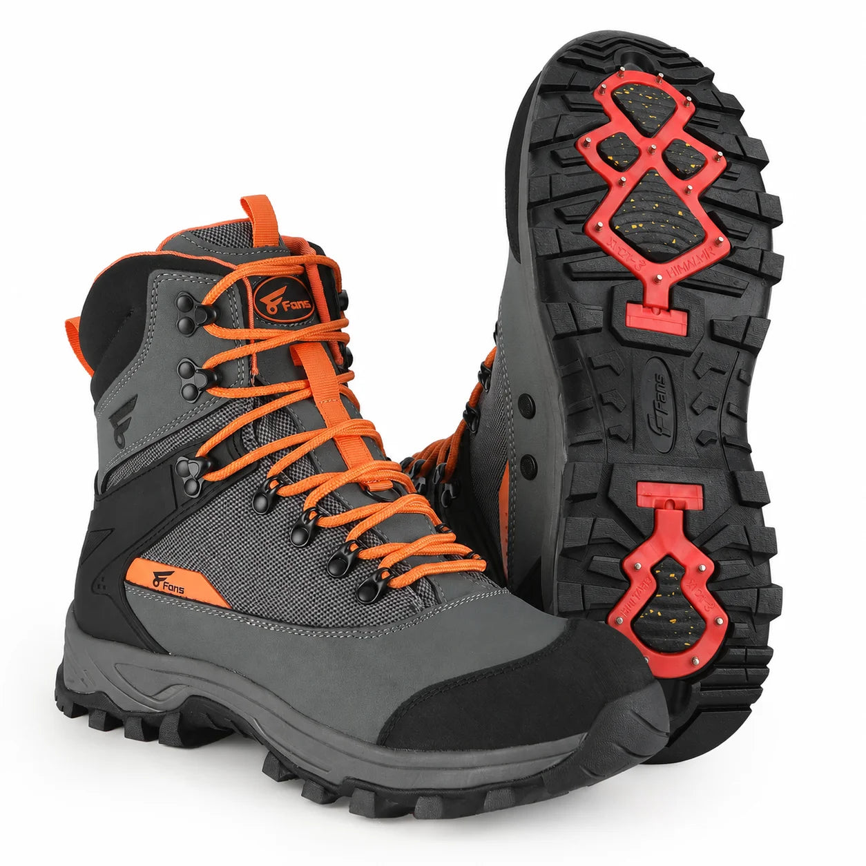 8Fans Wading Boots with Terrain Grip Outsole, Lightweight Wading Shoes,Fishing Boot
