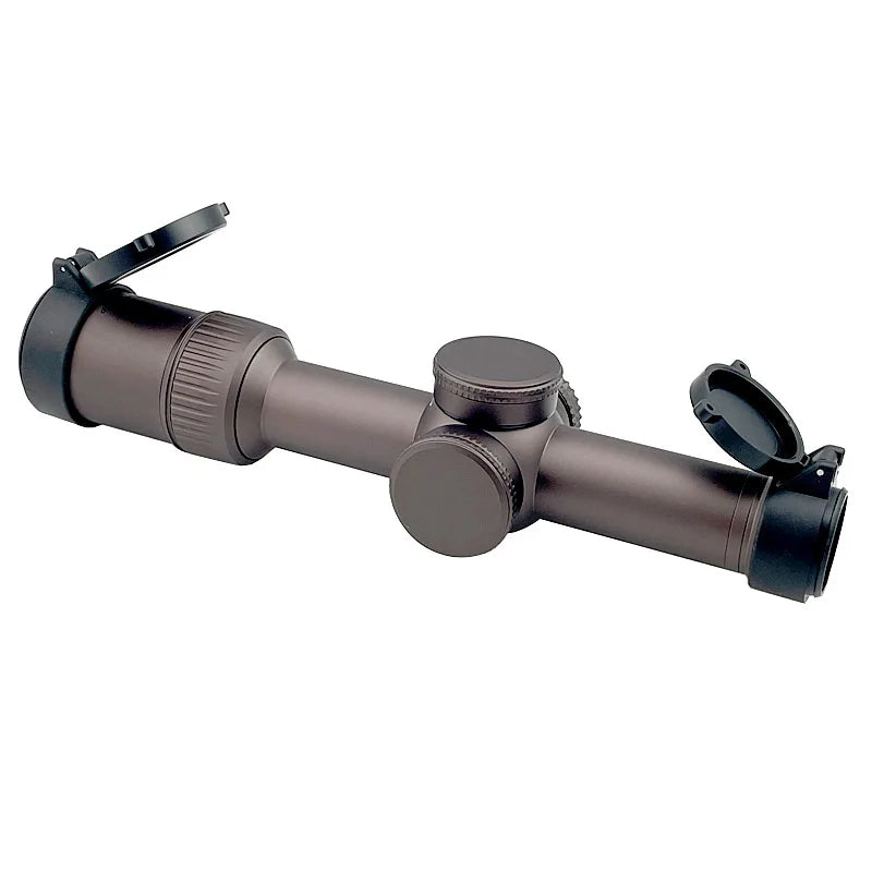 Holy Warrior First Focal Plane Scope Tactical 1-6X24 FFP Riflescope Red Illuminated Wide Field of View For AR 15 .223 5.56
