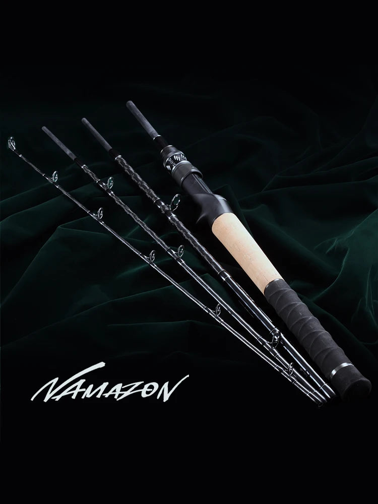 Tailwalk NAMAZON New Spinning Fishing Rod Carbon Lure Portable Multi-Section Large Fish General Purpose Fishing Rod