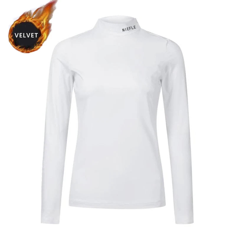 Golf Wear Winter Women's Waistcoat Comfortable Warm Vest Windproof Slim High Quality Outdoor Leisure Sports Suit Skirt