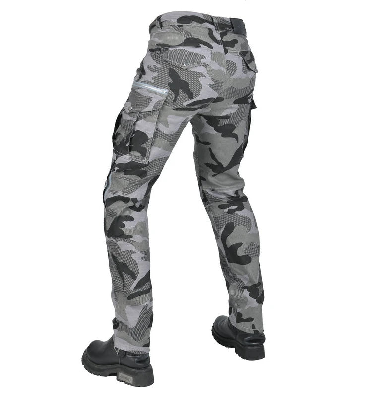 Classic Motorcycle Pants Camo Men's Jeans Motocross Racing Trousers Anti-fall Outdoor Riding Rider Equipment For All seasons
