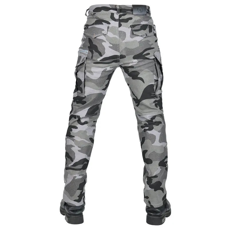 Classic Motorcycle Pants Camo Men's Jeans Motocross Racing Trousers Anti-fall Outdoor Riding Rider Equipment For All seasons
