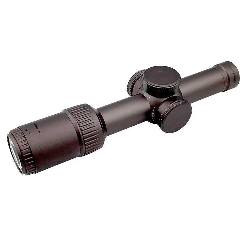 Holy Warrior First Focal Plane Scope Tactical 1-6X24 FFP Riflescope Red Illuminated Wide Field of View For AR 15 .223 5.56