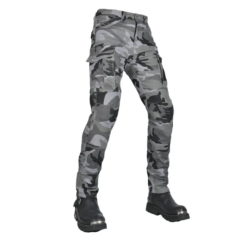 Classic Motorcycle Pants Camo Men's Jeans Motocross Racing Trousers Anti-fall Outdoor Riding Rider Equipment For All seasons