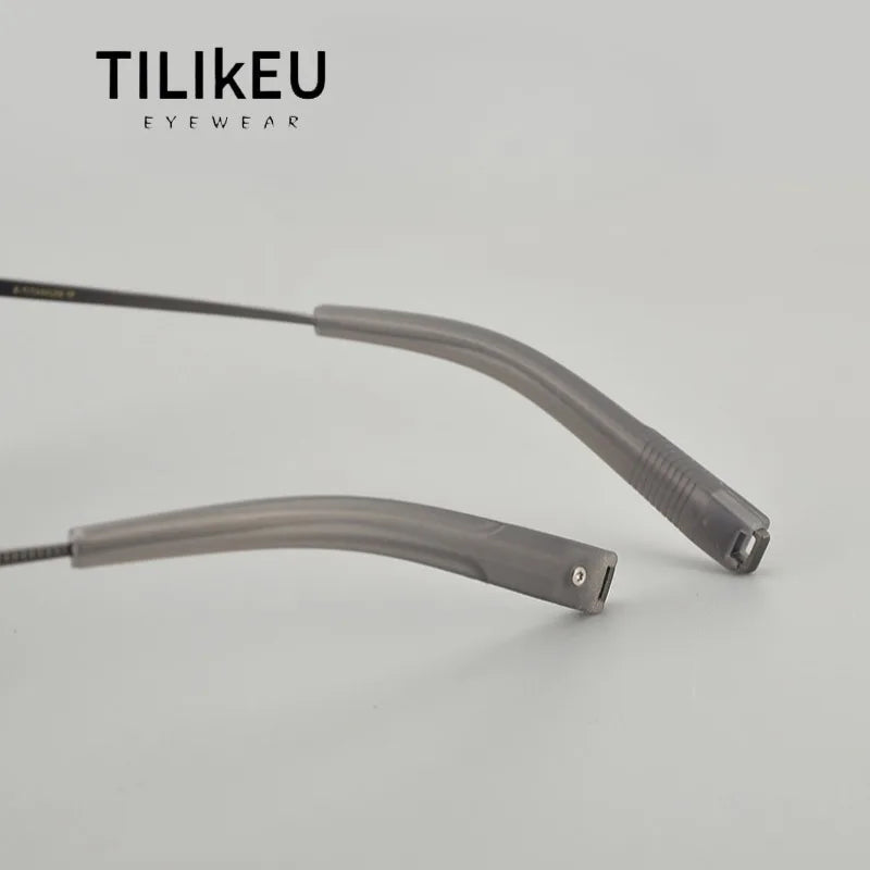 New Pure Titanium Luxury Cool Gradient Polarized Sunglasses Men Women Retro Square Hip-Hop Large Frame Driving Sun Glasses UV400
