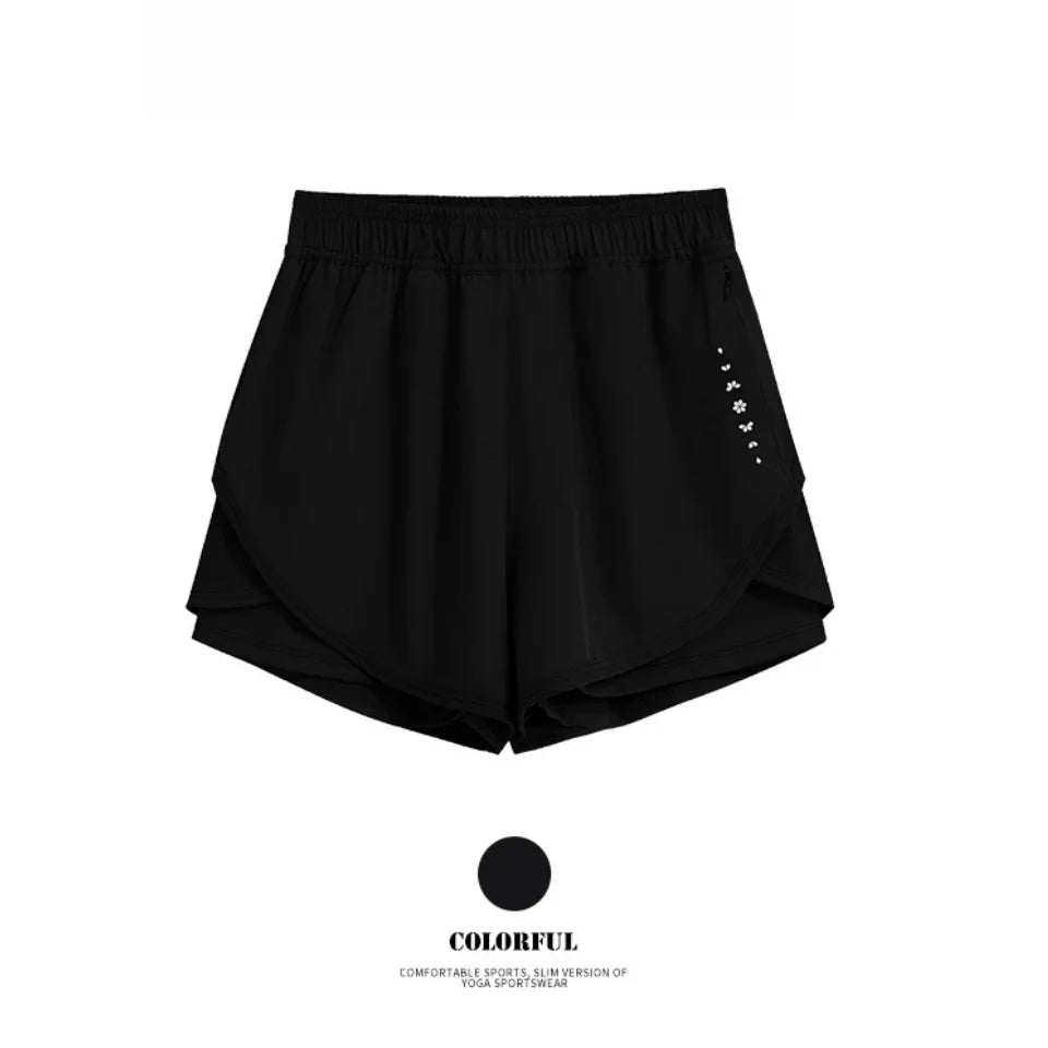 DRUR Golf Wear Women Lightweight Summer Sweatsuit Set Two Pieces Gym Workout Top Shorts Sets Fitness Track Suit Female Yogawear