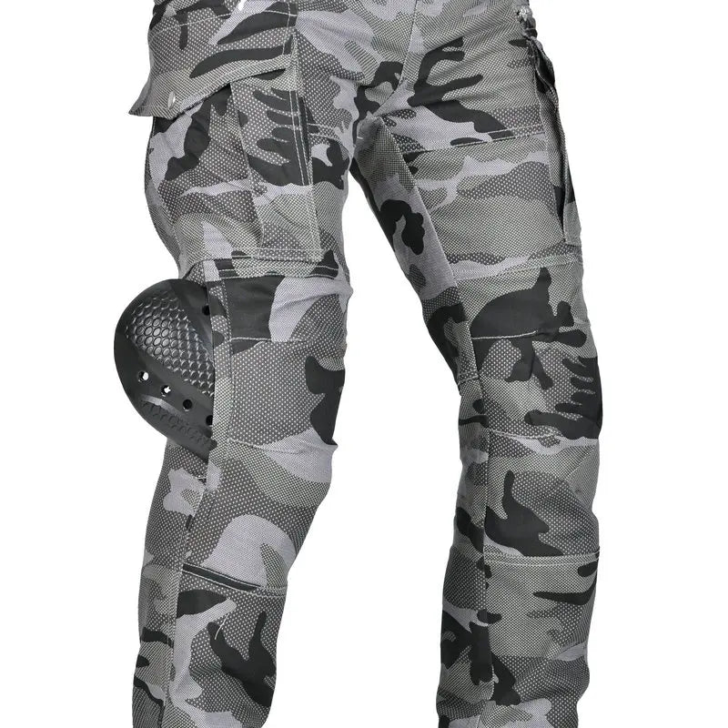 Classic Motorcycle Pants Camo Men's Jeans Motocross Racing Trousers Anti-fall Outdoor Riding Rider Equipment For All seasons