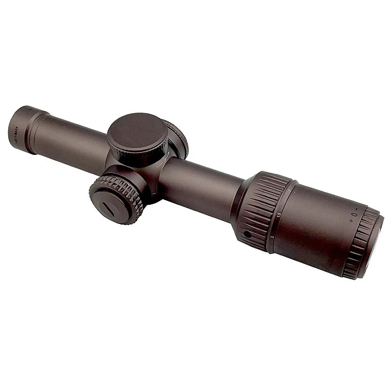 Holy Warrior First Focal Plane Scope Tactical 1-6X24 FFP Riflescope Red Illuminated Wide Field of View For AR 15 .223 5.56