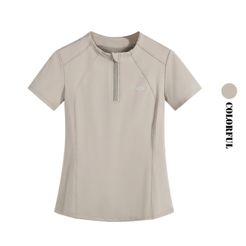 DRUR Golf Wear Women Lightweight Summer Sweatsuit Set Two Pieces Gym Workout Top Shorts Sets Fitness Track Suit Female Yogawear