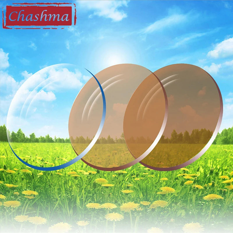 Widest Digital Anti Blue Ray Progressive Photochromic Lenses Free Form Wide Field Chameleon Lens Dark Sunglasses Close and Far